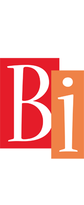 Bi colors logo