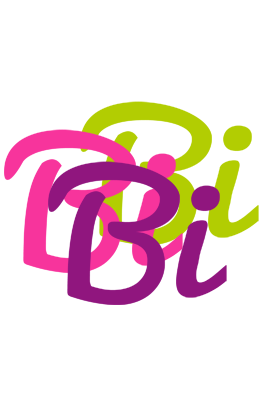 Bi flowers logo