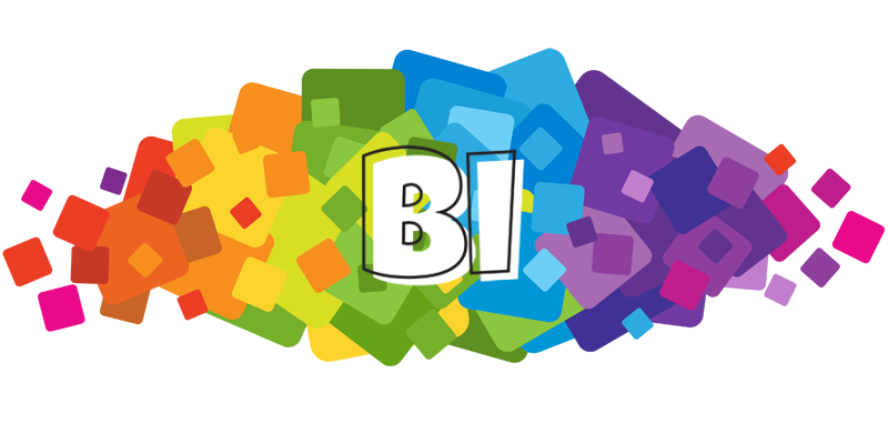 Bi pixels logo