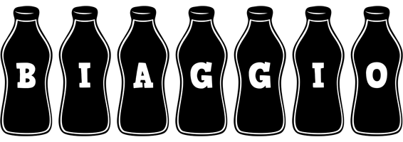 Biaggio bottle logo