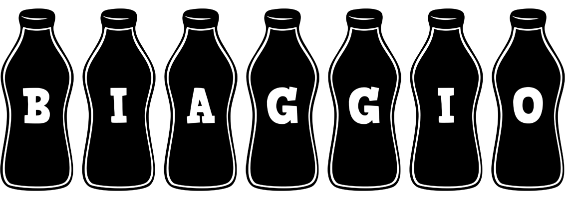 Biaggio bottle logo