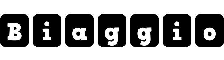 Biaggio box logo