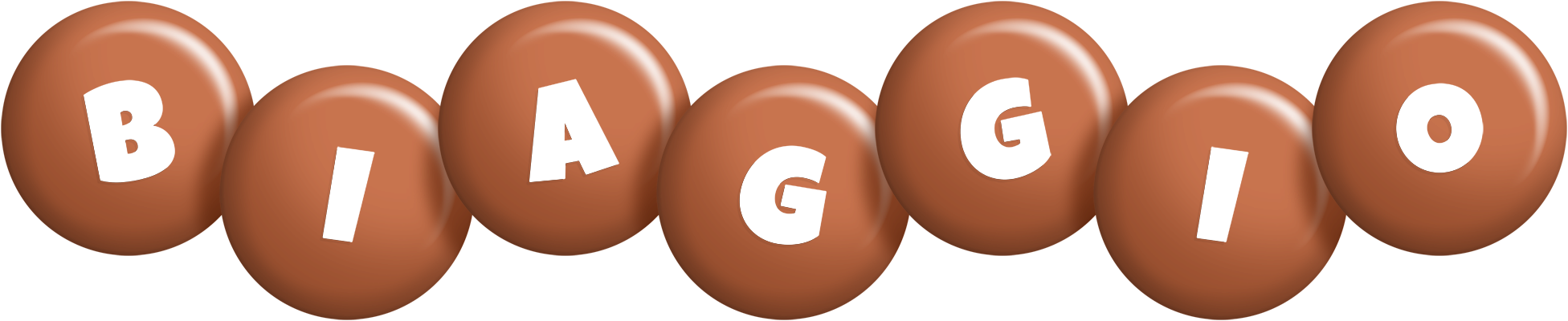 Biaggio candy-brown logo