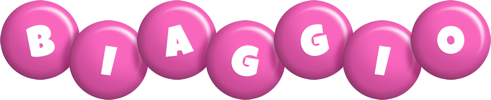 Biaggio candy-pink logo