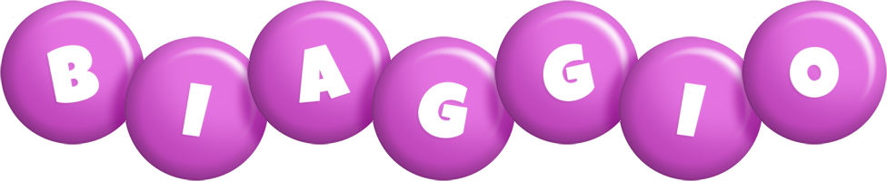 Biaggio candy-purple logo