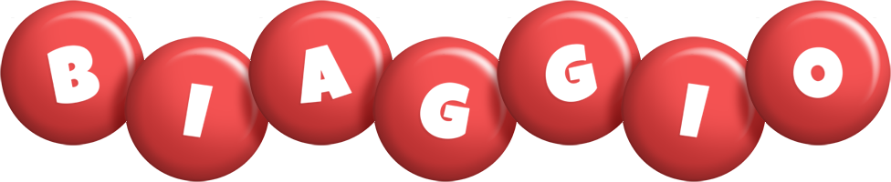 Biaggio candy-red logo