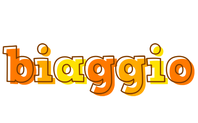 Biaggio desert logo