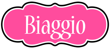 Biaggio invitation logo