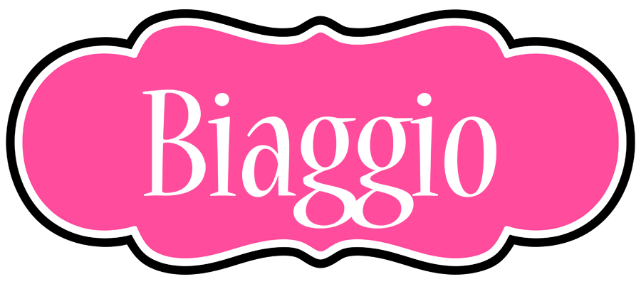 Biaggio invitation logo