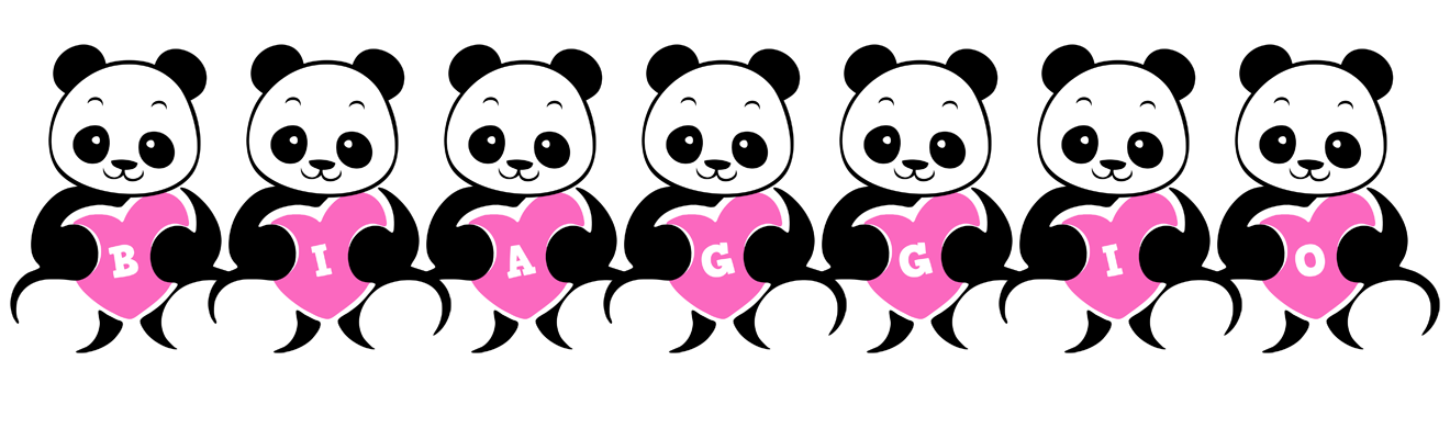 Biaggio love-panda logo