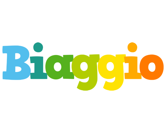 Biaggio rainbows logo