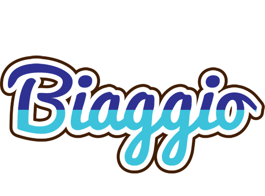 Biaggio raining logo