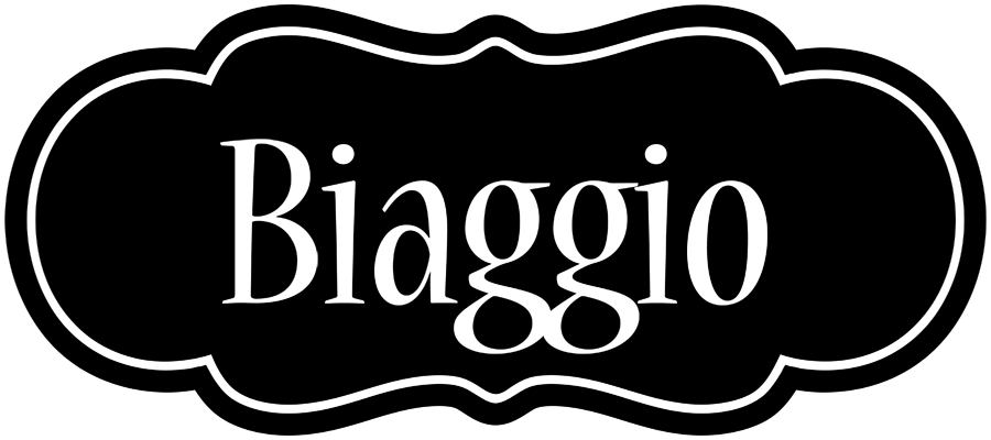 Biaggio welcome logo