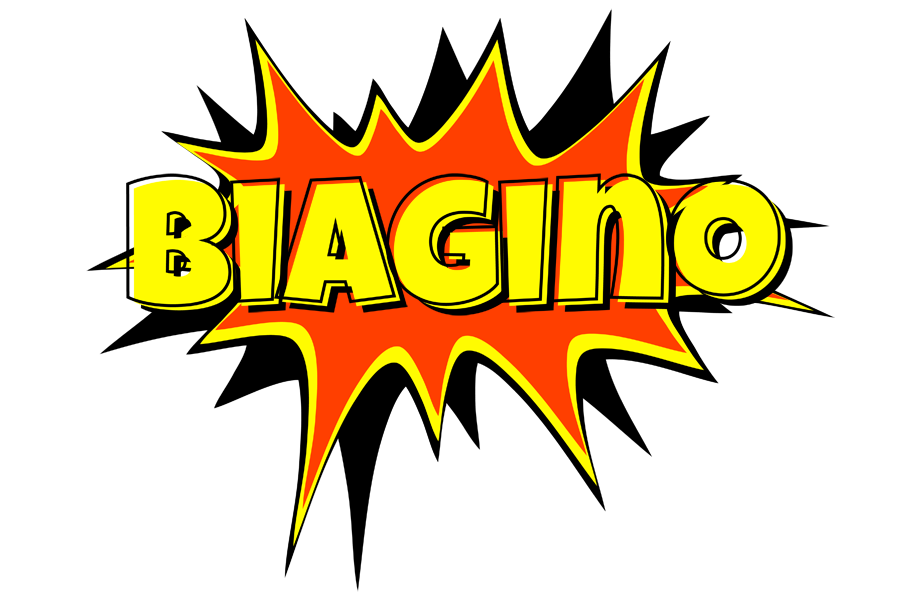 Biagino bazinga logo