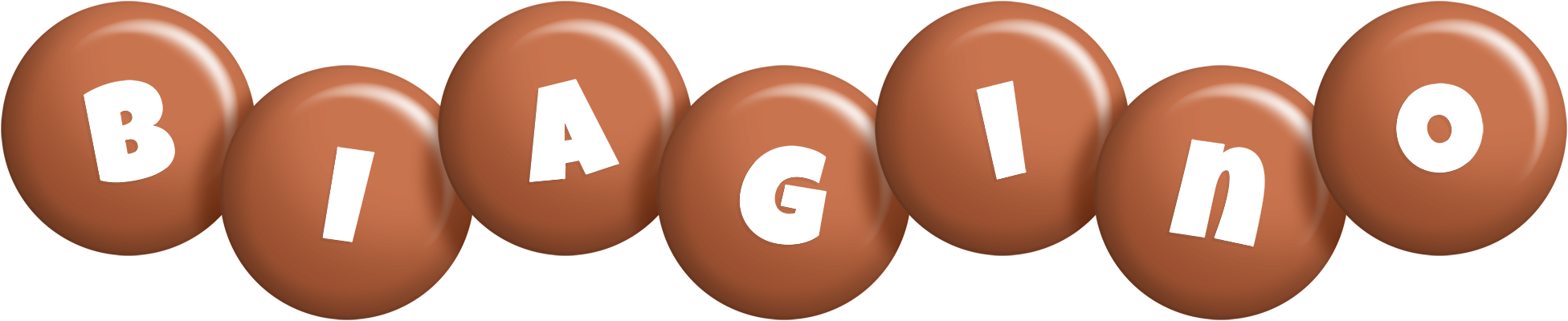 Biagino candy-brown logo