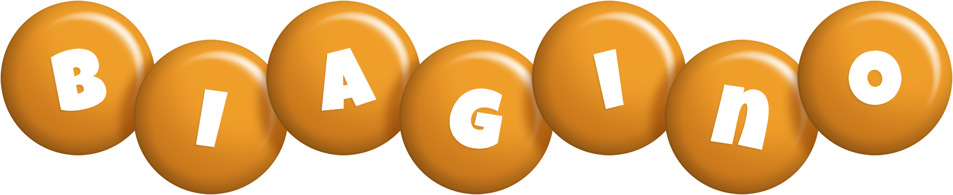 Biagino candy-orange logo