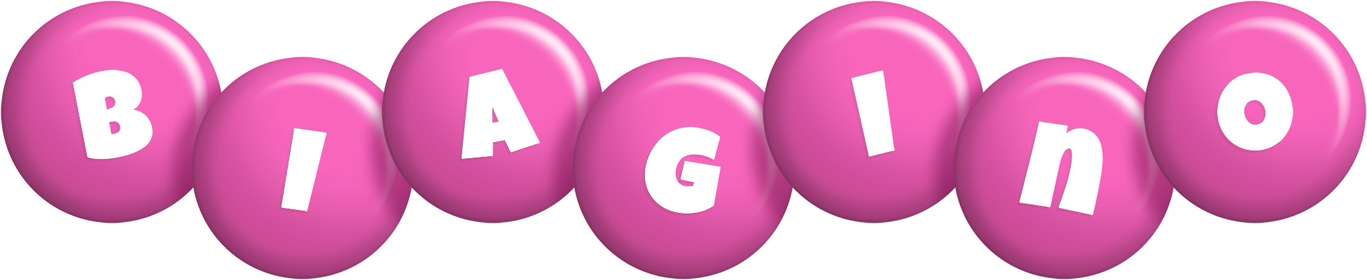 Biagino candy-pink logo