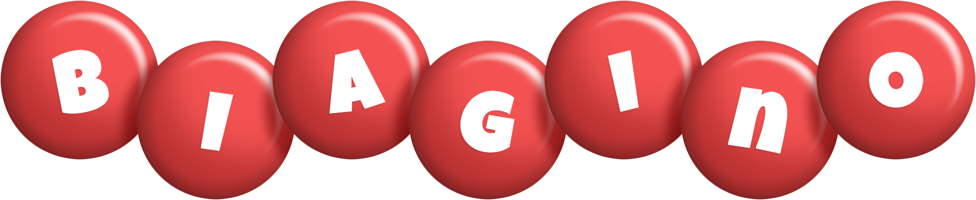 Biagino candy-red logo