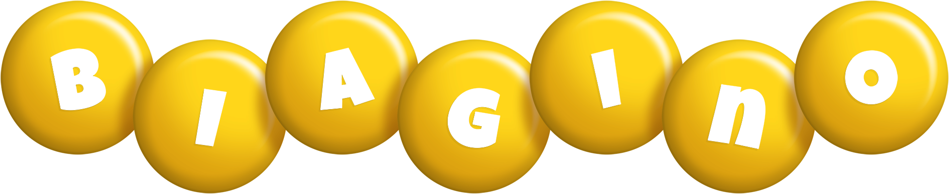 Biagino candy-yellow logo