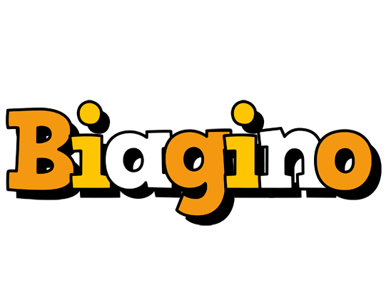 Biagino cartoon logo