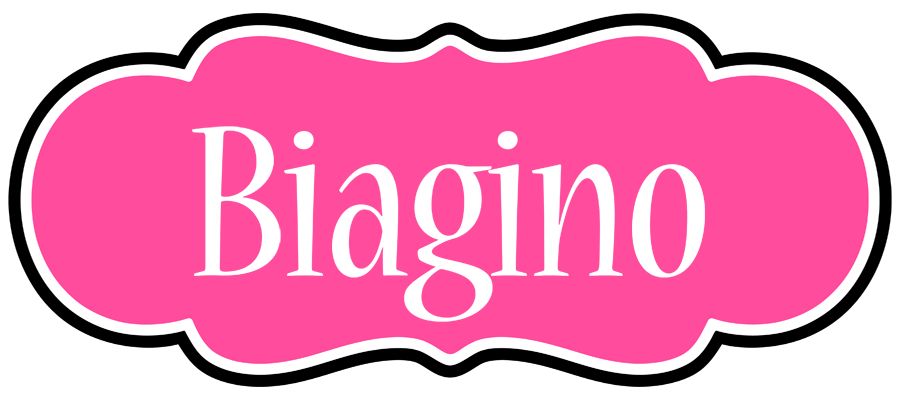 Biagino invitation logo