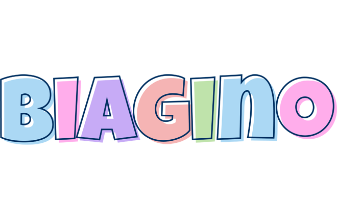 Biagino pastel logo