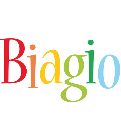 Biagio birthday logo