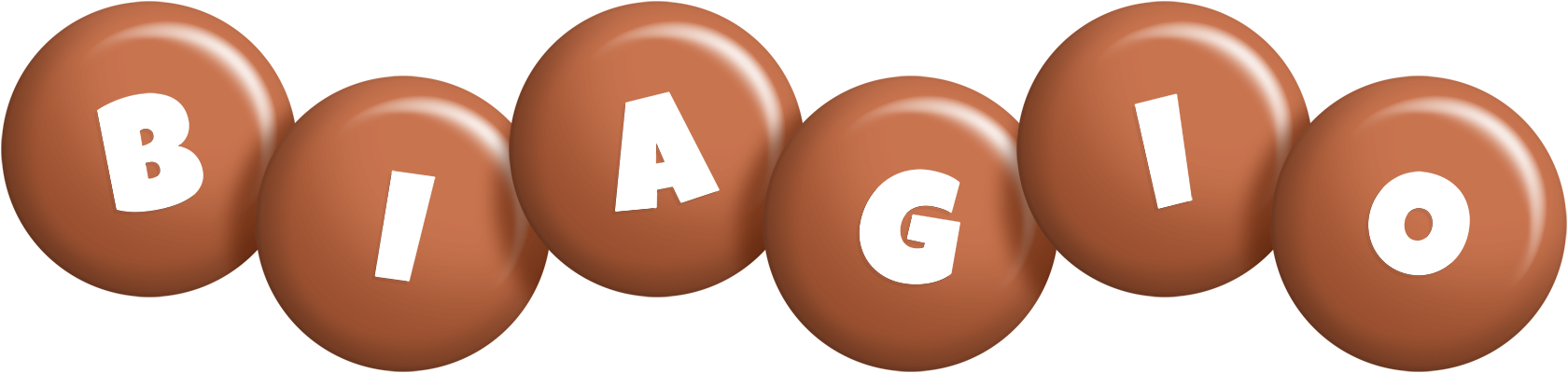 Biagio candy-brown logo
