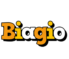 Biagio cartoon logo