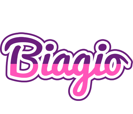 Biagio cheerful logo