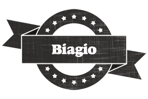 Biagio grunge logo