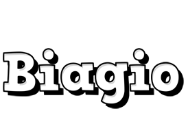 Biagio snowing logo