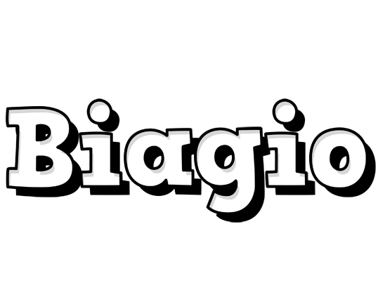 Biagio snowing logo
