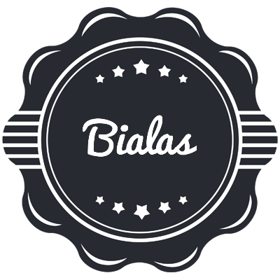 Bialas badge logo