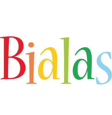 Bialas birthday logo