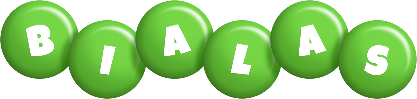 Bialas candy-green logo