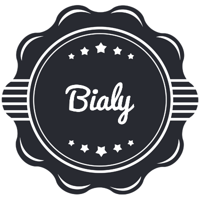 Bialy badge logo