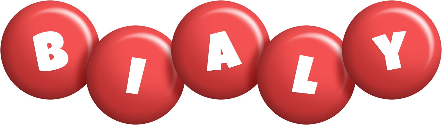 Bialy candy-red logo