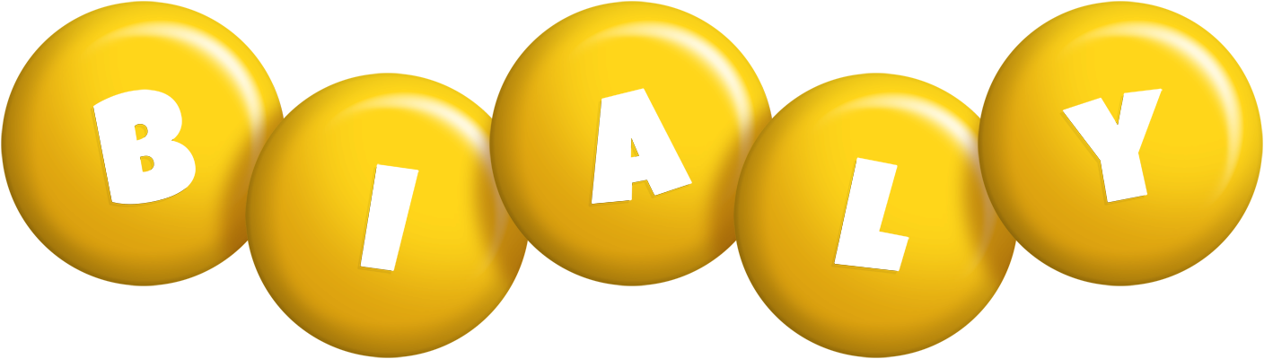 Bialy candy-yellow logo