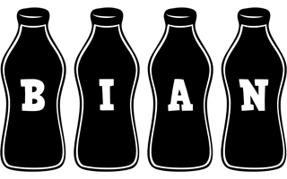 Bian bottle logo