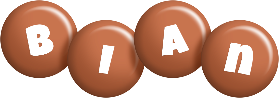 Bian candy-brown logo