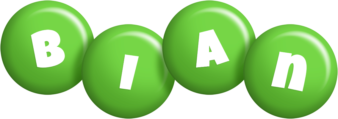 Bian candy-green logo