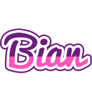 Bian cheerful logo