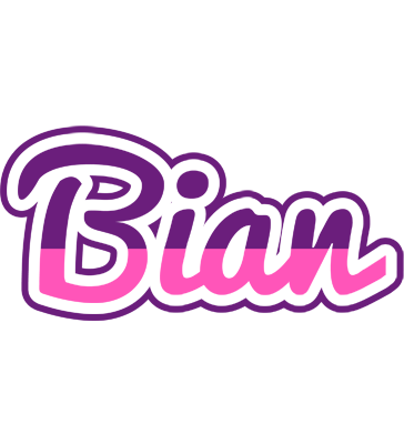 Bian cheerful logo