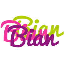 Bian flowers logo