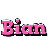 Bian girlish logo