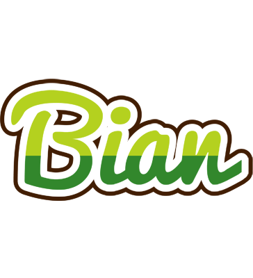 Bian golfing logo