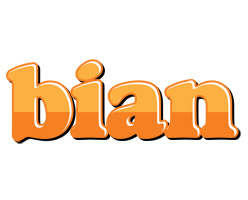 Bian orange logo