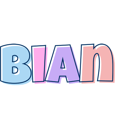 Bian pastel logo