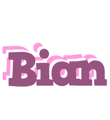 Bian relaxing logo